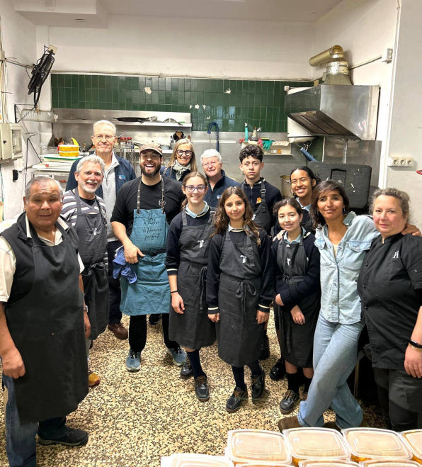 The team at the social dining room Tardor