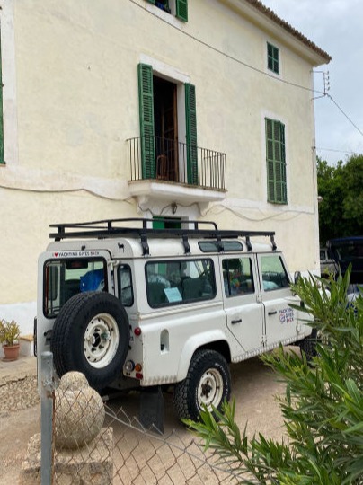 Car in front of a house