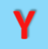 Big letter Y